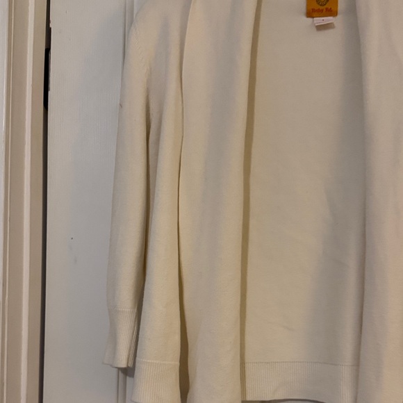 Ruby Rd. Cream Open-Front Sweater - Picture 3 of 6